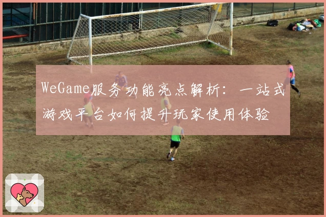 WeGame服务功能亮点解析：一站式游戏平台如何提升玩家使用体验