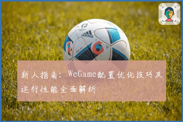 新人指南：WeGame配置优化技巧及运行性能全面解析